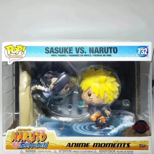 Funko Pop! Naruto Shippuden - Sasuke Vs. Naruto Anime Moments