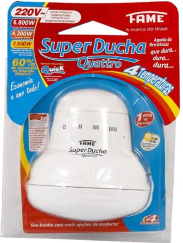 Ducha FAME 4 Temperaturas