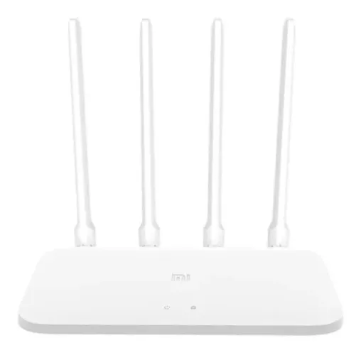Roteador WiFi Mi Router 4C Xiaomi 300mbps 4 antenas Branco 110V/220V na caixa