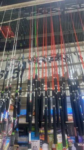 Varas de pesca de alta qualidade