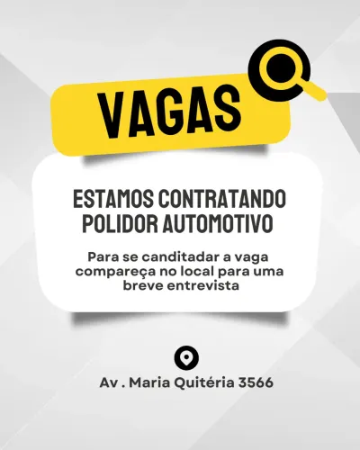 Polidor automotivo com experiência 