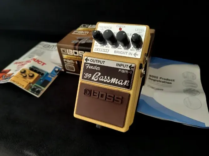 Boss Fbm-1 Fender Bassman (ñ Mxr Jhs Joyo Marshall Vox Uad)