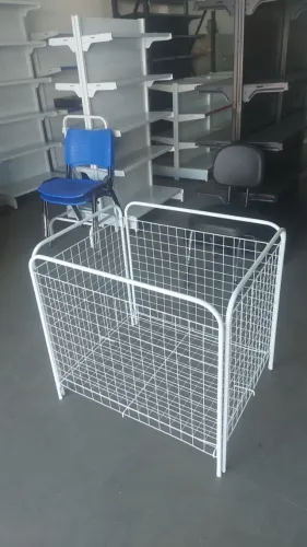 ULTIMAS UNIDADES!!!!! CESTO MULTIUSO ARAMADO !! CESTOS PLASTICO EMPILHAVEL