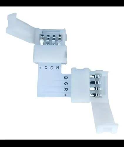 Conector 4 vias para Fitas LED 5050 e 3528