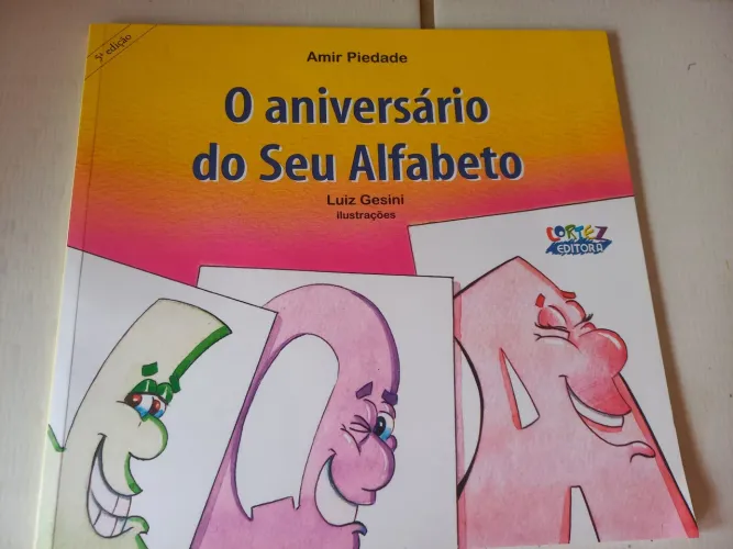 Livro O Aniversário do Seu Alfabeto - 5ª Edição