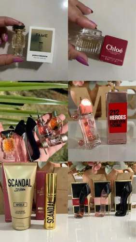 Miniaturas de perfumes importados originais