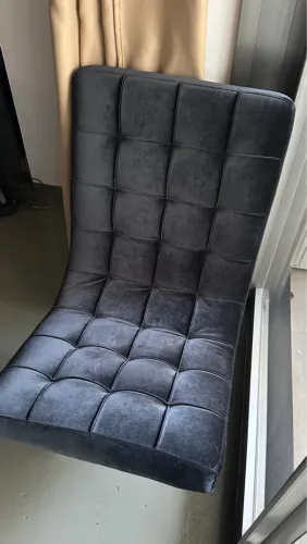 Poltrona Giratória Veludo 