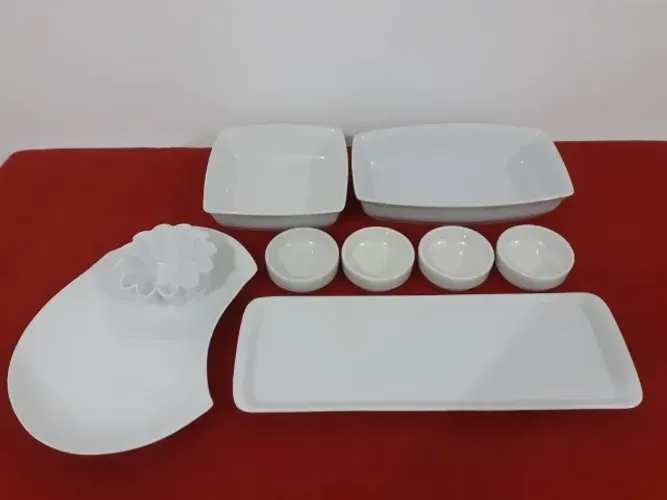 Conjunto de Serviço Branco