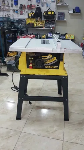 Serra de Bancada 10pol 2000w Stanley (Loja)