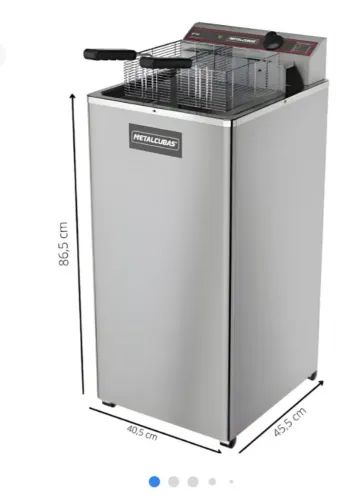 Fritadeira eletrica metalcubas 30 litros GFAO 30 P8000 w