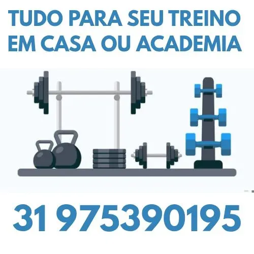 Anilhas e pesos treino na academia 