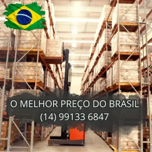 Porta palete estruturado para controle de estoque