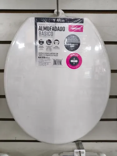 Assento Sanitário Almofadado Básico