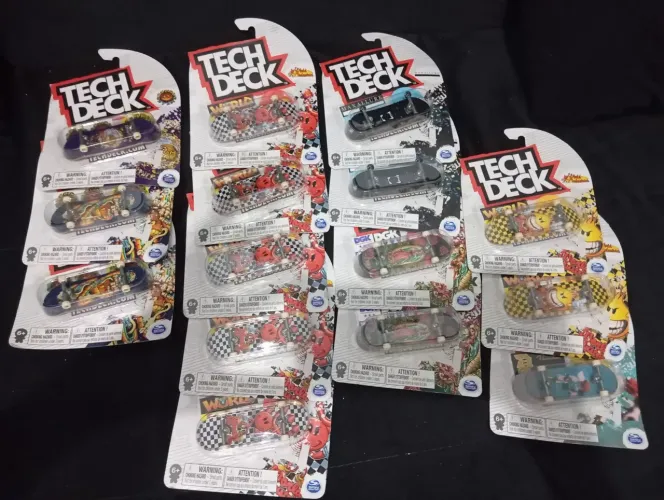 Tech Deck - Miniaturas de Skate - Diversos Modelos