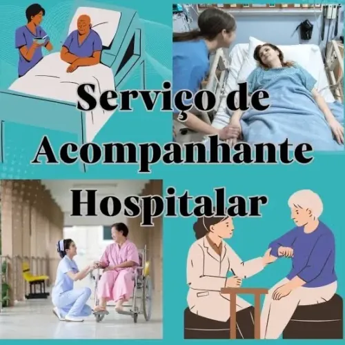 ACOMPANHANTE HOSPITALAR MANHÃ E NOITE