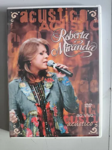 Dvd Roberta Miranda ao Vivo Acústico