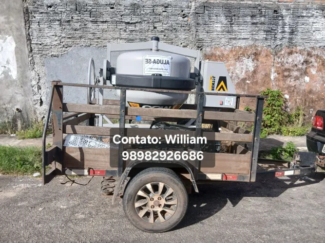 Betoneira para locação 400L.