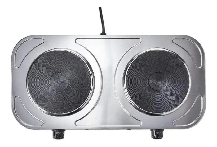 Fogão Elétrico Portátil 2 Bocas 2000w 220v