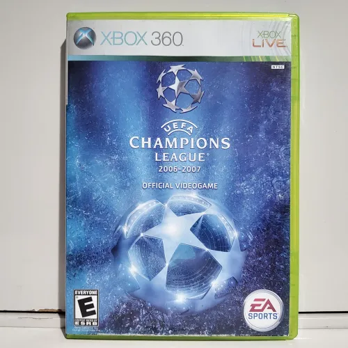 Jogo UEFA Champions League 2006 - 2007 Xbox 360 Original Americano Mídia Física Completo