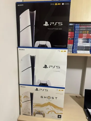 PS5 diversos modelos em estoque