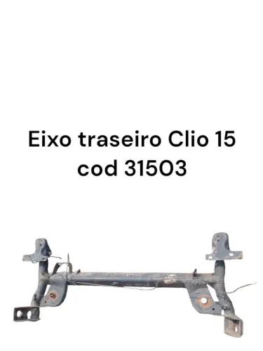 Eixo traseiro Clio 15