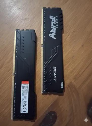 Memória Kingston Fury Beast DDR4 3600MHz (2x8GB / 16GB)