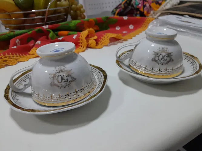 Porcelana Germer Bodas de Ouro
