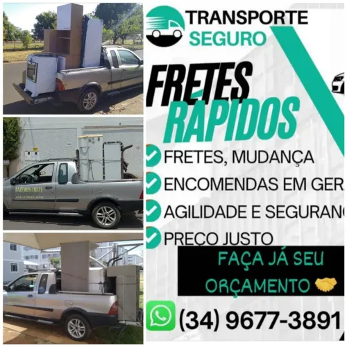 Fazemos frete e pequenas mudanças 