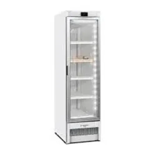 Freezer Vertical Porta de Vidro Para Congelados 324L  Branco 220V- Metalfrio