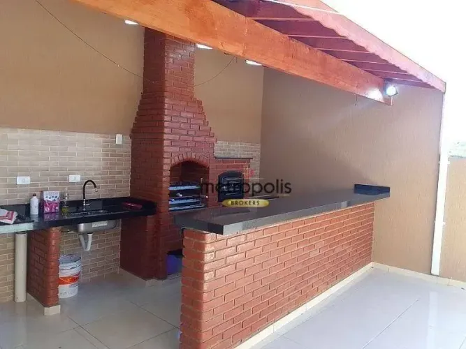 Sobrado à venda, 135 m² por R$ 750.000,00 - Parque Erasmo Assunção - Santo André/SP
