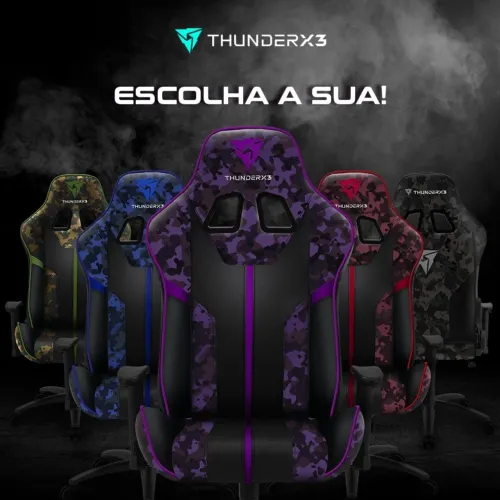 Cadeira Gamer ThunderX3 Camo