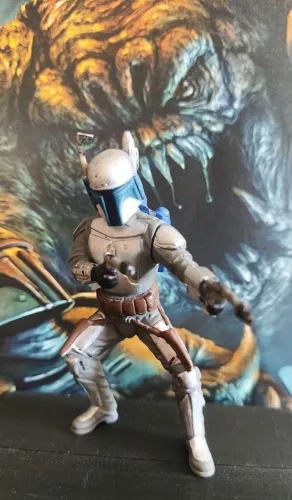 Star Wars Miniatura Original Jango Fett Tpf Toy