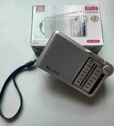 Rádio Portátil AM/FM