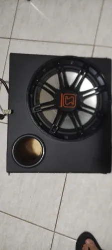 caixa subwoofer 12' selenium