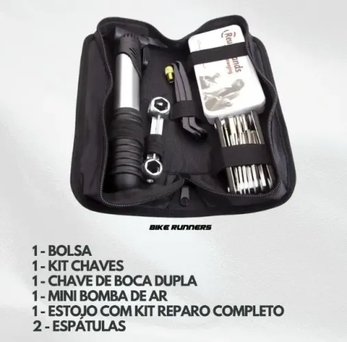 Kit Ferramentas 5 Itens p/bike (Entrega)