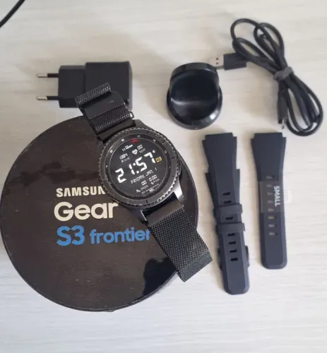 Smartwatch Samsung Gear S3 Frontier - Preto