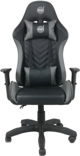 Cadeira Gamer Elite Pro Dazz Preto E Cinza Reclinável