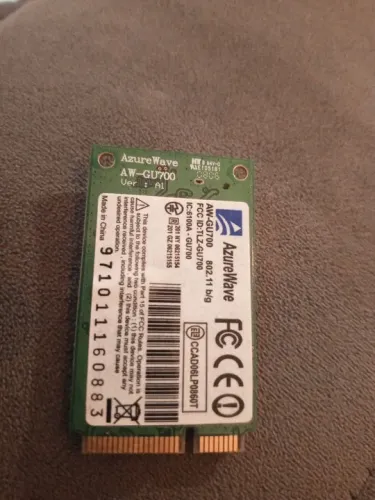 Placa de rede sem fio AzureWave AW-GU700