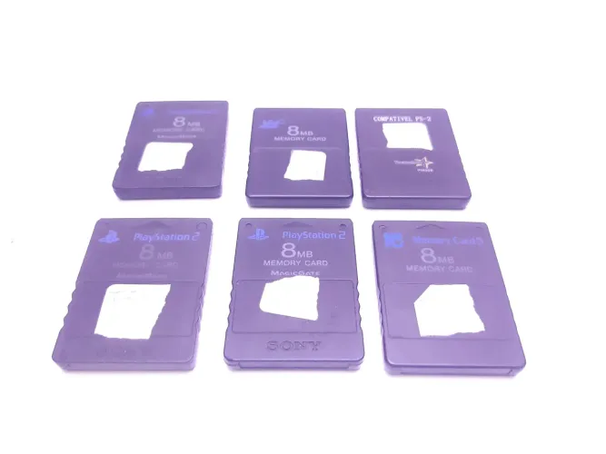 Memory Card 8MB Playstation 2 preço unitario 