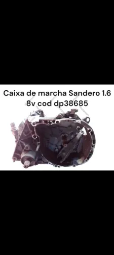 Caixa de marcha Sandero 1.6 8v cod dp38685