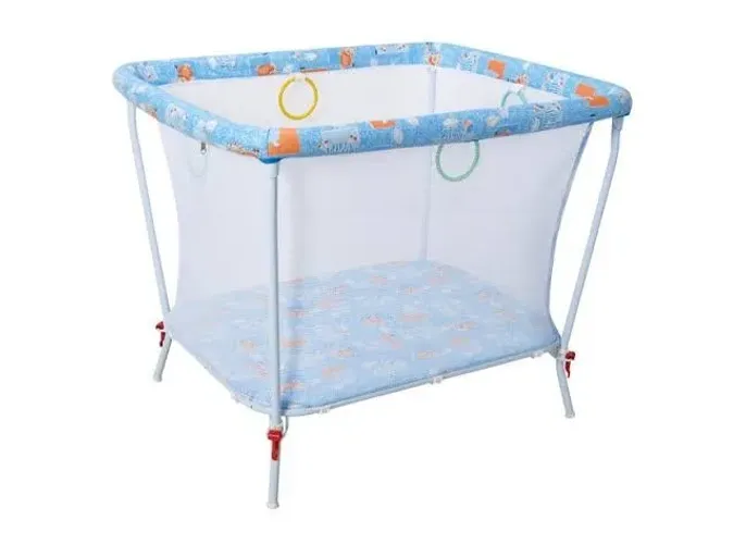 Cercadinho chiqueirinho tubline baby azul