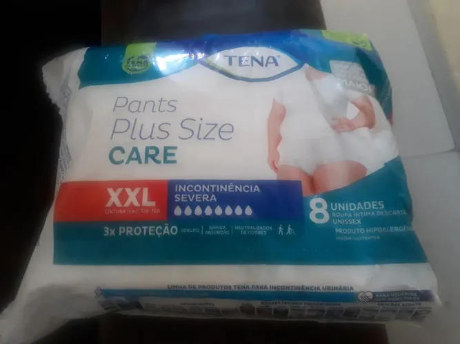 TENA Pants Plus Size Care - Absorvente Geriátrico XXL