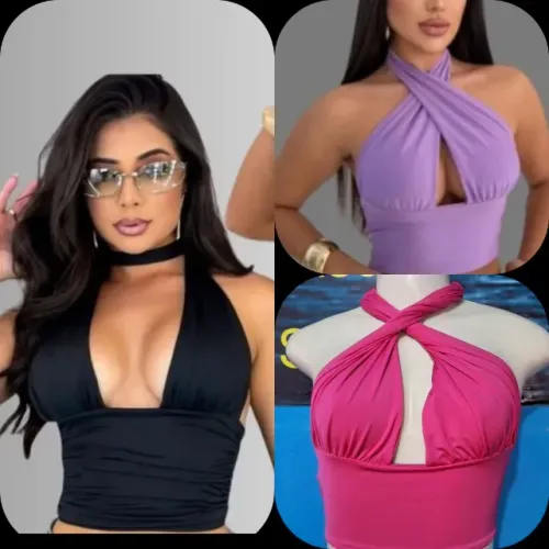 Cropped  feminino p e m