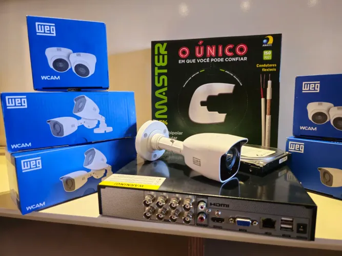 Kit de câmeras apartir de 1.000