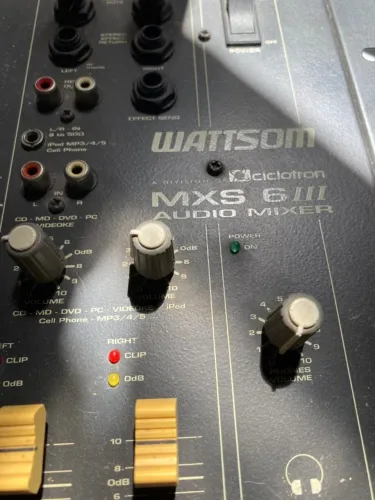 Mesa de som Wattsom Ciclotron MXS 6III