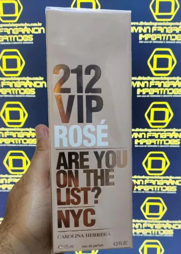 Perfume 212 Vip Rose - Leia a Descrição