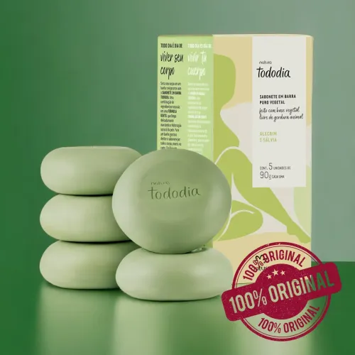 CAIXA DE SABONETES TODODIA - NATURA