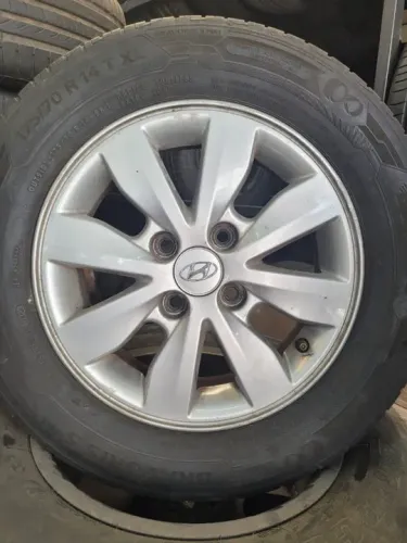 Jogo de rodas aro 14 Hyundai hb20