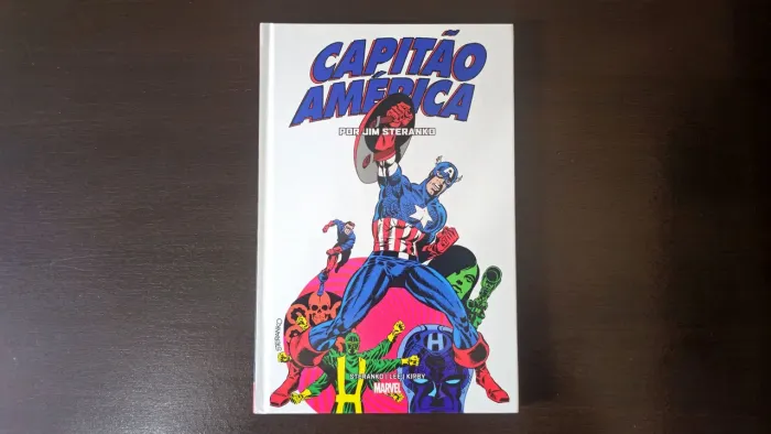 Capitão América por Jim Steranko - Marvel - HQ Panini
