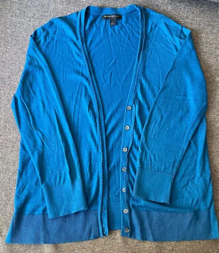 Cardigan Azul Banana Republic